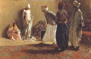 Ettore Cercone L'Examen des esclaves (mk32) oil painting artist